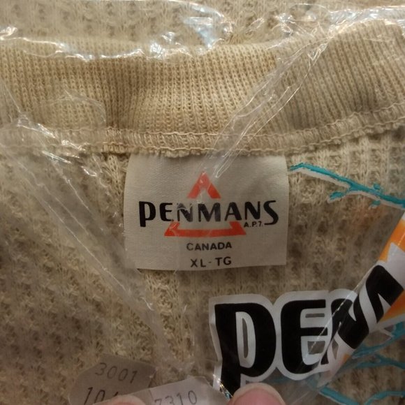 Penmans Mens Thermal Underwear Undershirt T- Shirt Size XL Vintage - Picture 6 of 9